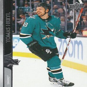 Tomas Hertl - 2020/2021 Upper Deck Series 1 Hockey Card